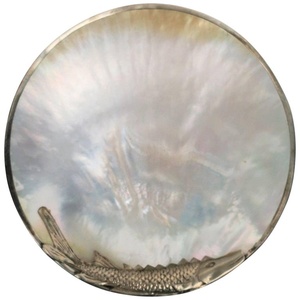 Placa de carga con incrustaciones de concha para madre de perla, plato de Caviar para madre de perla, Caja de Regalos islámicos para Ramadán - Product Image 2