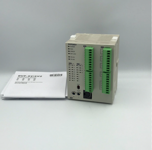 Controlador Lógico Programable (PLC) de 24 VCC, 16 Puntos de Entrada Digital y 12 Salidas, DVP28SV11T2 - Product Image 1