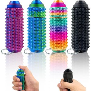 4 Pezzi Little Pain Ouchies Fidget Spinners, Giocattolo Sensoriale per Adulti e Adolescenti, Stampato in 3D con Pulsante Clicker Stimolante - Product Image 1