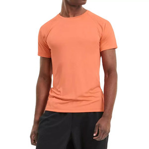 Camisetas Personalizadas al por Mayor de Primera Calidad, Bordado Desgastado, Cuello Redondo Ligero, Camisetas Ajustadas Cómodas para Hombre - Product Image 6