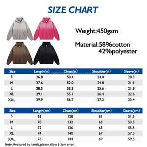 Alta calidad 450GSM Vintage Streetwear Sudadera con capucha para hombres de gran tamaño Zip-Up Gradient Wash 100% algodón personalizado Spray teñido para invierno - Product Image 3