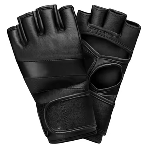 Guantes de MMA de Cuero de Alta Calidad con Absorción de Humedad para Soporte de Muñeca, Diseño Transpirable con Cordones, Personalizables para Boxeo y Artes Marciales - Product Image 4