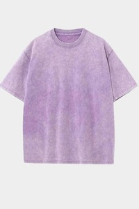 Camiseta de Algodón Extra Grande Personalizada para Hombre y Mujer, Cuello Redondo, Estilo Urbano, Informal, Lisa, Unisex - Product Image 2