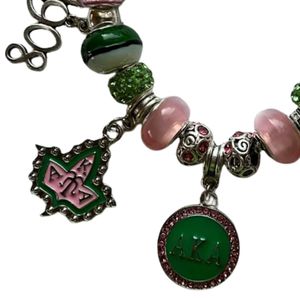 Natural <b>Stone</b> Beaded <b>Bracelet</b> Multi Color Fashion Jewelry Charm Green Pink Floral Charm <b>Bracelet</b> Women Fashion Jewelry Beaded - Product Image 6