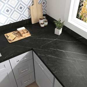 Marbre noir marin élégant avec finition polie pour les intérieurs haut de gamme et la planification architecturale - Product Image 6