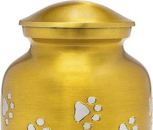 Urnes funéraires pour animaux de compagnie en laiton de haute qualité, urnes commémoratives pour chats et chiens, urnes pour cendres de chats et de chiens, urnes en gros à bas prix - Product Image 2