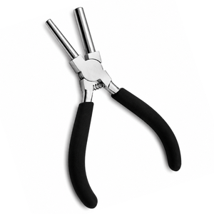 Pince à ressort noire pour la fabrication de maillons, outil de bijouterie en acier inoxydable pour la formation de boucles de fil, anneaux, pendentifs, artisanat DIY - Product Image 5
