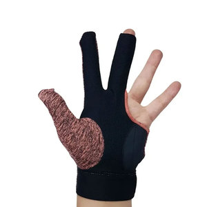 ถุงมือพูลใหม่ปี 2026 ขายส่งคุณภาพดี ถุงมือสนุกเกอร์สำหรับบิลเลียด พูล สนุกเกอร์ กีฬาคิว ถุงมือสามนิ้ว - Product Image 3