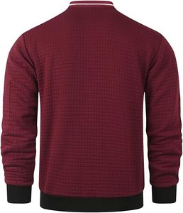 Chaquetas Casuales Ligeras para Hombre, Chaqueta Bomber Varsity con Cierre - Product Image 5