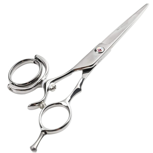 2026 Ensemble de ciseaux de coiffure et de barbier pour salon, comprenant ciseaux à effiler, ciseaux droits tranchants et peigne à pointe arrondie - Product Image 4