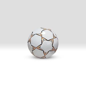 Ballon de football personnalisé cousu à la machine, ballon d'entraînement durable, ballon de match, équipement sportif - Product Image 4