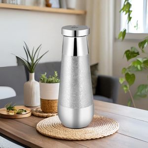 Botella de Agua de Cobre Cromado, a Prueba de Fugas, Ecológica y Elegante, Botella Ayurvédica para Uso Diario, 1000 ml - Product Image 1