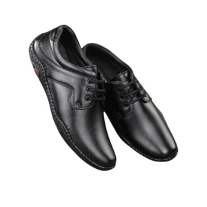 Men's Luxury Class Dress Code Casual <b>Shoes</b> Brown Genuine Leather Lace-Up Light Weight Dress <b>Shoes</b> Wholesaler - Product Image 3