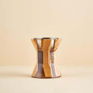 Porte-encens élégant en résine époxy et bois, style arabe islamique – Fait main, écologique, design religieux classique pour Bakhoor, Oud - Product Image 3
