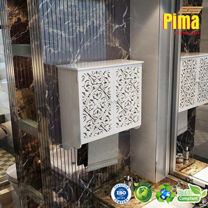 Panneau en mousse PVC WPC Pima, épaisseur 25 mm, densité 0,6 g/cm³, couleur blanche, ignifuge, décoratif, pour meubles de salle de bain - Product Image 4