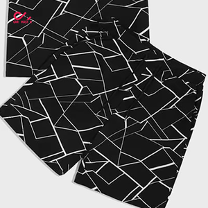 Ensemble personnalisable pour homme, style streetwear estival, t-shirt classique respirant avec impression par sublimation et short assorti pour un look décontracté - Product Image 4