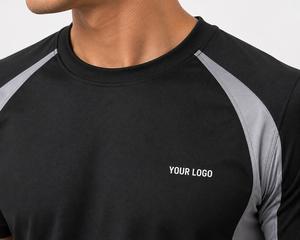 Camiseta de Jersey Personalizada para Hombre, Cuello Redondo, Manga Corta, Tejido Sólido, Secado Rápido, Corte Regular, Estilo Casual, Poliéster/Algodón, 300 Gramos - Product Image 4