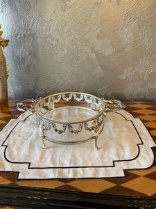 Nouvelle Arrivée Tendance : Casserole de Cuisine Designer en Acrylique et Métal Plaqué Or de Qualité Supérieure avec Motifs Floraux par UO - Product Image 2
