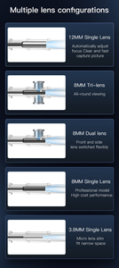 ANESOK 112-B <span class=keywords><strong>Caméra</strong></span> endoscopique industrielle d'<span class=keywords><strong>inspection</strong></span> de tuyaux HD à écran de 4.3 pouces <span class=keywords><strong>Caméra</strong></span> endoscopique portable 1080p - Product Image 3