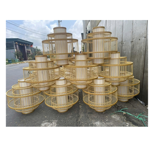 Handmade Bamboo <b>Table</b> Lamp Vietnam Woven Decorative Light for Bedroom <b>Bedside</b> Living Room and Hotel Room Decor - Product Image 5