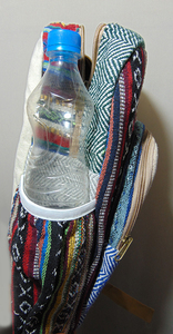 Mochila para Portátil de Fibra Natural Reutilizable de Cáñamo, Yute y Algodón, Tejida a Mano, con Patrón Geométrico Invernal y Cierre de Broches para Mujer - Product Image 4