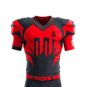 <b>Cheap</b> Price Sports Team Wear American Football Uniform Customized Logo Printed 100% Polyester Quick Dry OEM Service - Product Image 5