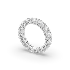 Wholesale Women's 5.70Ct Lab Grown Diamond <b>Ring</b> 925 Silver Plated Brilliant Cut Luxury IGI Certified Unique Style Statement Fine - Product Image 5