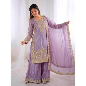 Traje Sharara de Diseño para Mujer con Atractivo Étnico Moderno, Compre Directamente del Proveedor a Precio de Fábrica - Product Image 1