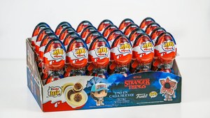 Huevos de Chocolate Sorpresa Kinderr Joy de Alta Calidad con Temática de Stranger Things, Paquete de 3 Unidades, Dulce con Juguete en el Interior para Niños - Product Image 5
