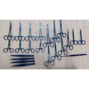 Packs d'instruments chirurgicaux en acier inoxydable pour la stérilisation des chiens et des chats, kits chirurgicaux et ensembles par Blush Surgical - Product Image 2