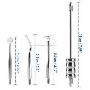 Kit Manual de Extracción de Coronas y Puentes Dentales WORLD PRECISION SURGICAL, Herramienta de Extracción Protésica de Acero Inoxidable con Empuñadura Acolchada para Clínica - Product Image 6
