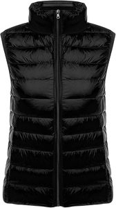 Women's Lightweight <b>Packable</b> Hooded Winter Quilted Puffer <b>Jacket</b> Detachable Sleeves Hat Zipper Closure Waterproof Wool - Product Image 5