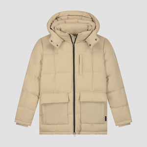 Custom High Quality Puffer <b>Jacket</b> <b>Men</b> Wholesale <b>Men's</b> Autumn and Winter Hooded Fashion <b>Letter</b> Printed Puffer <b>Jackets</b> OEM - Product Image 1