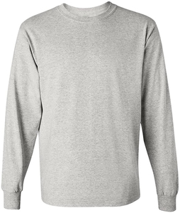 Camiseta de Manga Larga Color Gris de Alta Calidad para Hombre, Orientada a la Exportación, de Bangladesh - Product Image 3