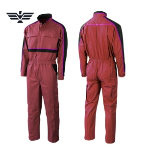 Combinaison de travail industrielle personnalisée pour homme, en coton, combinaison de mécanicien à manches longues, combinaison de sécurité, uniforme de garage robuste, réparation automobile - Product Image 1