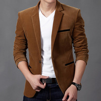 2021 automne velours robe de mariée manteau hommes Blazer veste mode costume décontracté JacketStage DJ hommes affaires Blazers Costume Homme