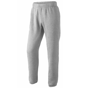 Ensemble de survêtement en coton gris pour homme, sweat-shirt et pantalon, couleur unie, longueur intégrale, respirant, vêtements d'automne pour adultes - Product Image 4