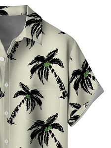 Chemises Hawaïennes en Satin Tricoté Personnalisées, Imprimées de Motifs Floraux et de Lettres, Respirantes, Séchage Rapide, Écologiques, Vente Chaude d'Été, Vente en Gros - Product Image 3
