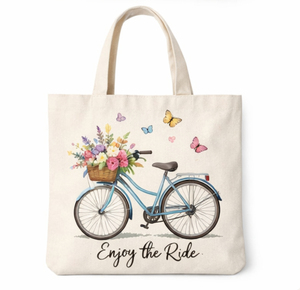 Custom your own Logo Natural Cotton Canvas <b>Medium</b> Shoulder Length Handle Reusable Cartoon Pattern Beach Shopping <b>Bags</b> - Product Image 1