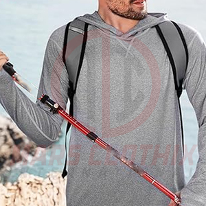 เสื้อฮู้ดตกปลาสำหรับผู้ชายรุ่นล่าสุดปี 2026 ราคาประหยัด คุณภาพพรีเมียม สั่งซื้อขั้นต่ำน้อย - Product Image 5