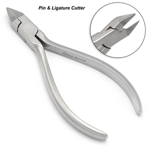 Pince de coupe manuelle orthodontique dentaire de haute qualité en acier inoxydable pour fils souples et ligatures, 30 mm - Product Image 4