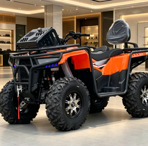 รถเอทีวีแบบขับเคลื่อน 4 ล้อ ปี 2026 ขนาด 500 ซีซี เกียร์อัตโนมัติ เครื่องยนต์ 4 จังหวะ ระบบขับเคลื่อนเพลาแก๊ส สำหรับผู้ใหญ่ ขับขี่แบบออฟโรด พร้อมวินซ์ ที่นั่งคู่ กำลังไฟ >1000 วัตต์ สำหรับใช้งานในฟาร์ม - Product Image 2