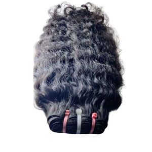 Extensiones de Cabello Humano Virgen Remy Indio Ondulado, de Una Sola Capa, con Cutícula Alineada, Doble Trama a Máquina, al por Mayor - Product Image 5