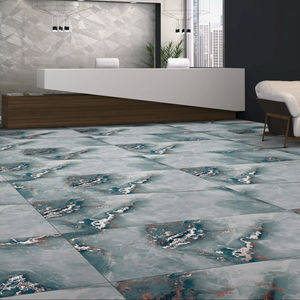 Carrelage mural en céramique poli brillant 600x1200mm, carreaux décoratifs colorés pour la conception de projets immobiliers commerciaux en gros - Product Image 1