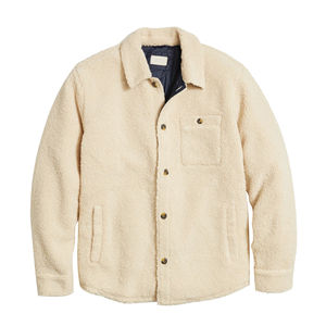 Vestes en sherpa coupe-vent écologiques de haute qualité à prix de gros, vestes d'hiver sur mesure pour hommes, nouveau design - Product Image 1