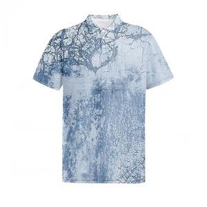 Camisetas Polo Tie Dye para Hombre de Alta Calidad al Por Mayor, las Mejores Camisetas Polo Tie Dye para Hombre en Tendencia - Product Image 5