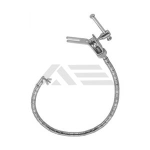 Instrument neurochirurgical d'écarteur de cerveau de bras unique pour la construction en acier inoxydable de rétraction crânienne stable - Product Image 2