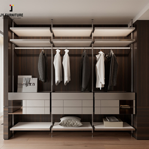 Muebles Personalizados JY Project, Precio Económico, Tamaño Personalizado, Madera, Fácil de Montar, Armarios de Dormitorio de Gran Capacidad, Organizador de Armario - Product Image 3