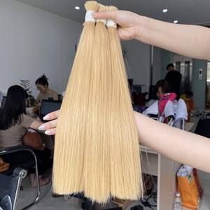 Extensiones de cabello humano a granel alineadas con cutícula completa de alta calidad Cabello vietnamita crudo sin procesar Buen precio - Product Image 1