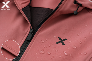 Chaquetas Softshell Urbanas y de Moda para Mujer X Sports City, Resistentes al Agua y al Viento, Acolchadas para Invierno, de Color Sólido, de Poliéster - Product Image 3